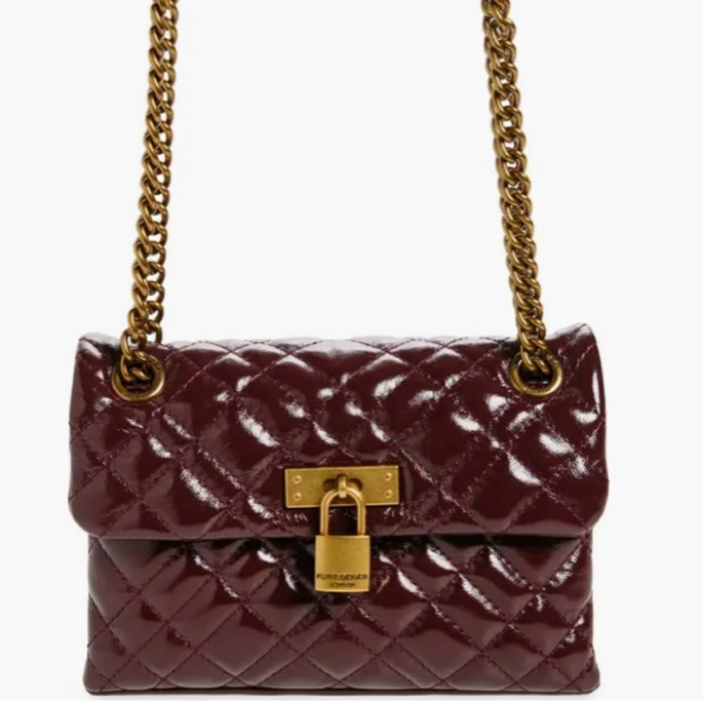 Pre-Loved Kurt Geiger Wine Bag